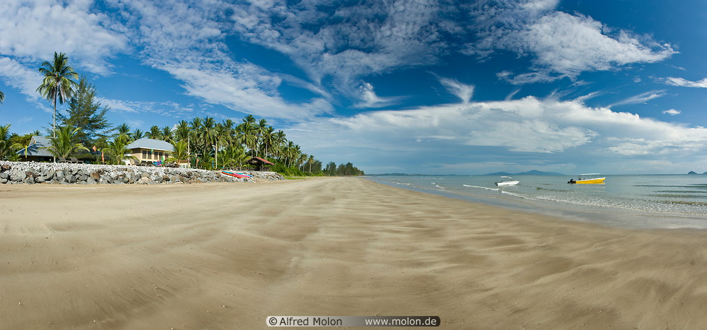Beach photo. Sematan, Sarawak, Malaysia